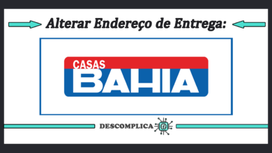Mudar Endereço de Entrega Casas Bahia