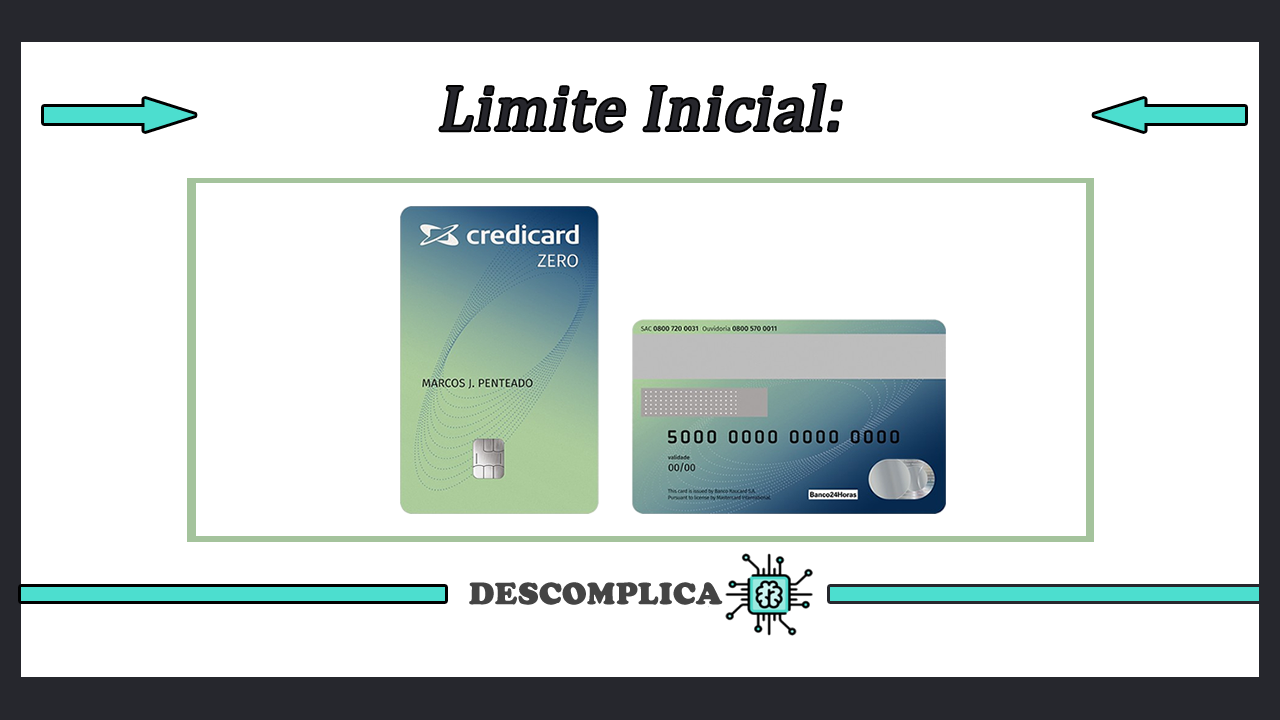 Limite Inicial Credicard Zero - Credicard Zero Limite de Crédito