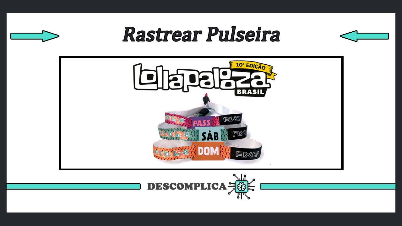 Rastrear Pulseira Lollapalooza